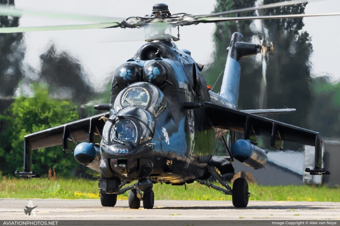 гелікоптер чеської армії