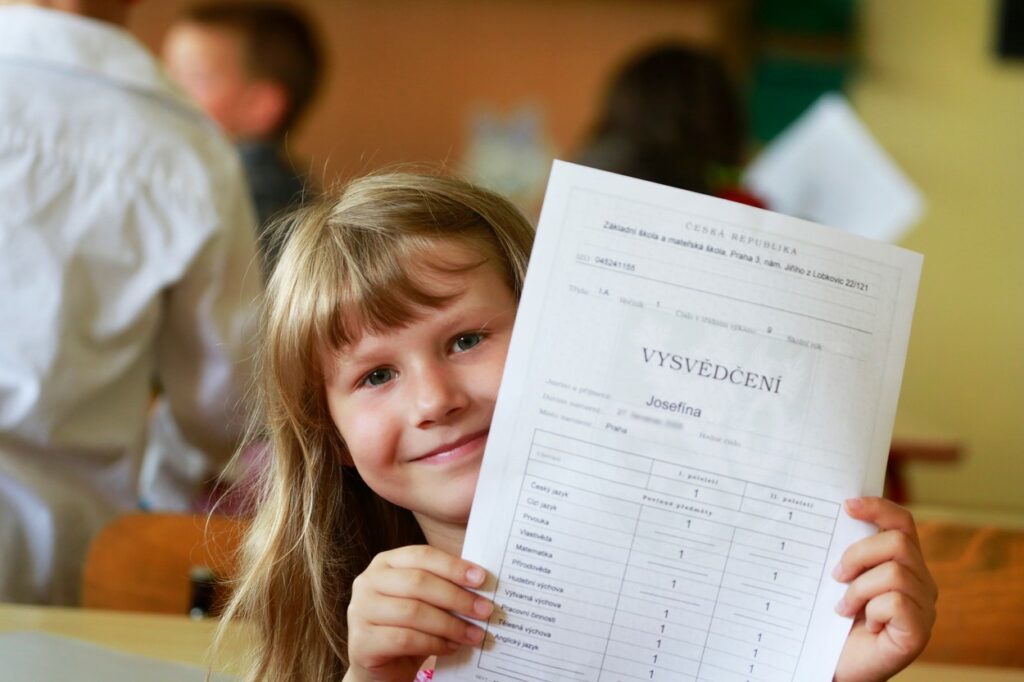 Оцінки в чеських школах