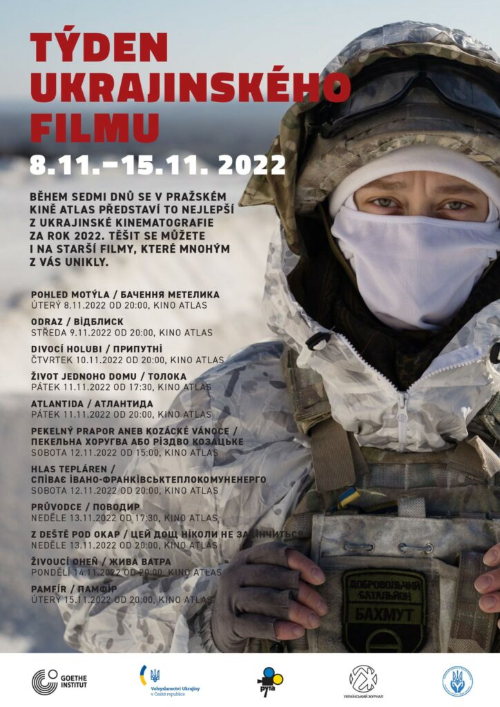Плакат Тижня українського фільму у Празі