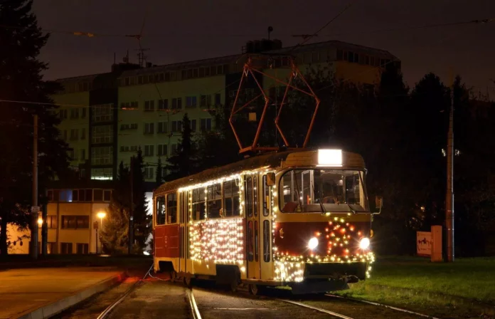 різдвяні трамваї