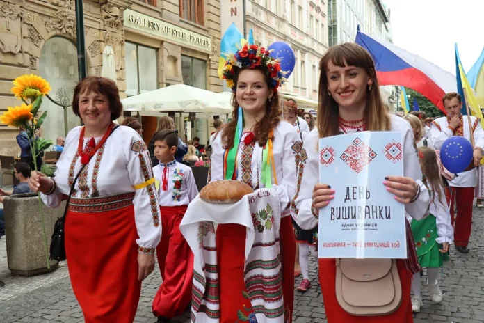 День вишиванки в Празі