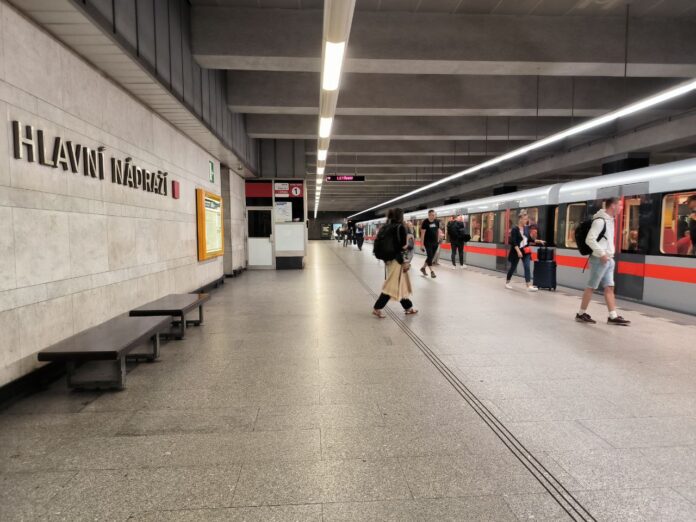 З 17 по 20 листопада не їздитимуть поїзди метро на ділянці I. P. Pavlova - Vltavská.