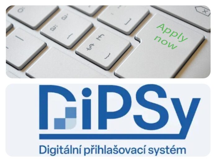 Сайт dipsy.cz відкрили для реєстрації. Звявки до середніх шкіл подаватимуть до 20 лютого.