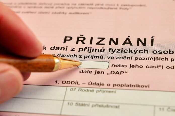Податкова декларація. Оподаткування у Чехії