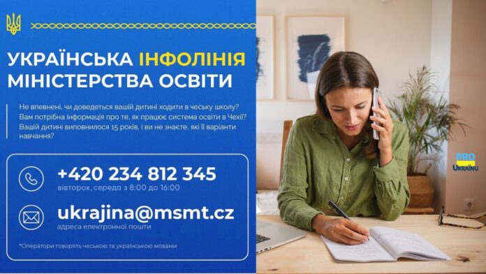 гаряча лінія для українців в Чехії