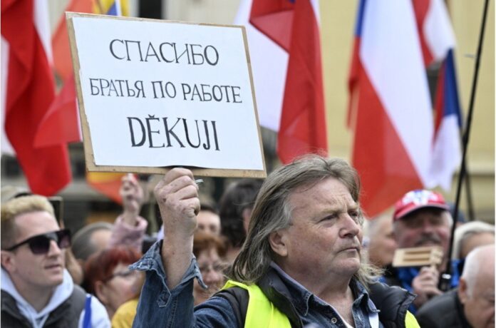 Антиурядові акції в Празі