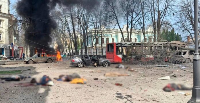 Ракетний удар по місту Суми